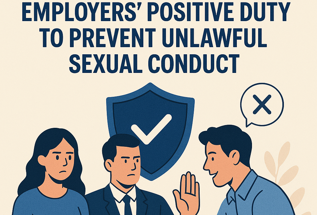Employers' Positive Duty to Prevent Unlawful Sexual Conduct